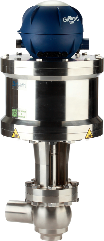 Bardiani BBZQ – vysokotlaký jednocestný ventil s certifikací 3A