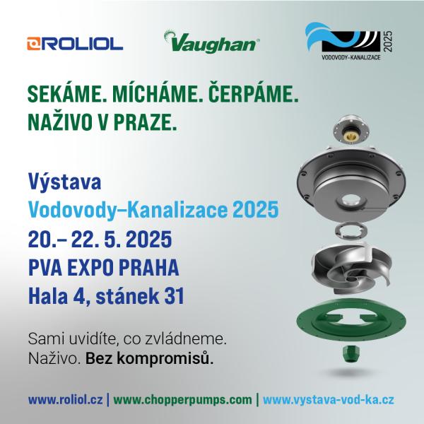 ROLIOL se zúčastní výstavy Vodovody–Kanalizace 2025