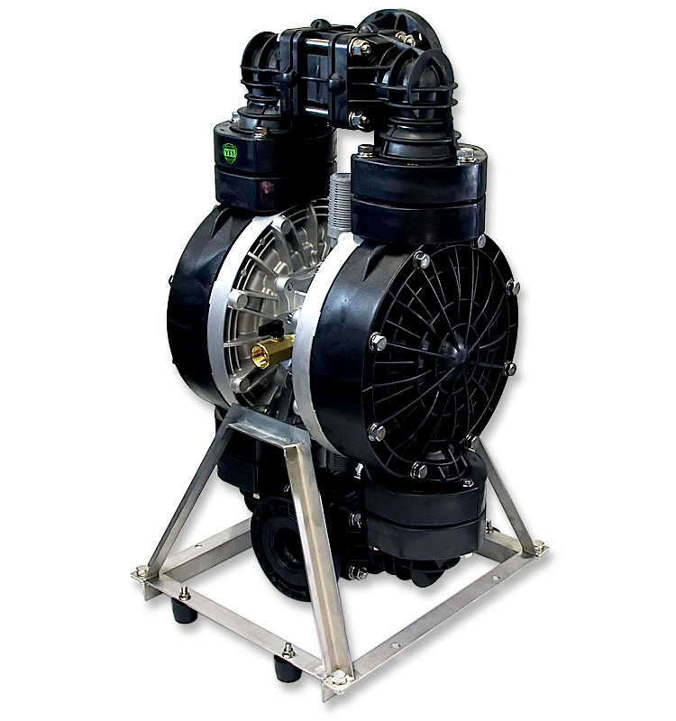 YTS D500-M – 2" mechanické plastové membránové čerpadlo (GFRPP, CFPP, PVDF)