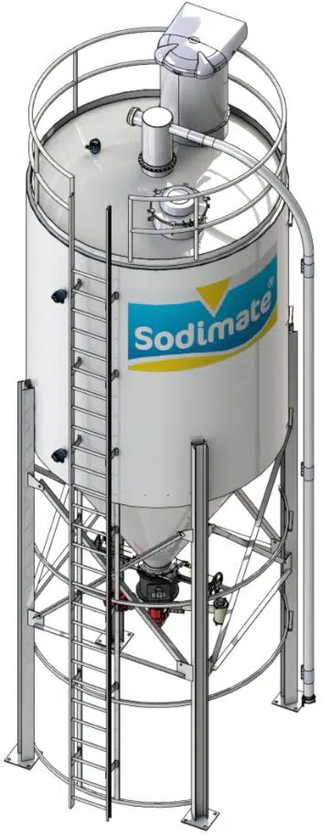 Sodimate - Skladovací sila pro suché materiály