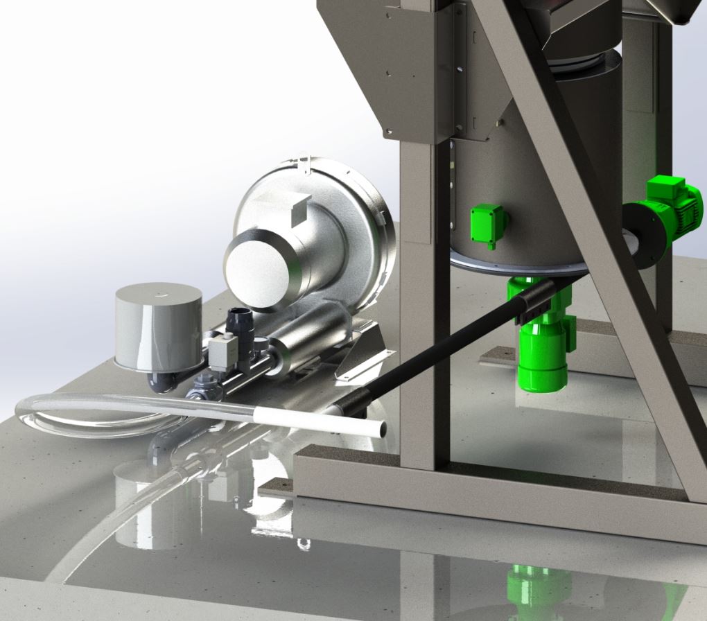 Sodimate - Pneumatický dopravní systém 